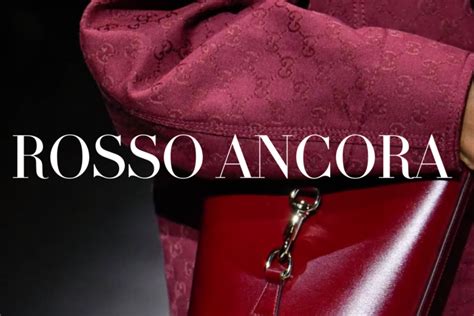 pigiaa gucci brunarosso|Gucci Rosso Ancora .